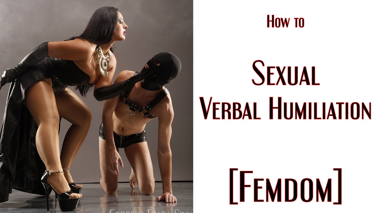 Verbal femdom