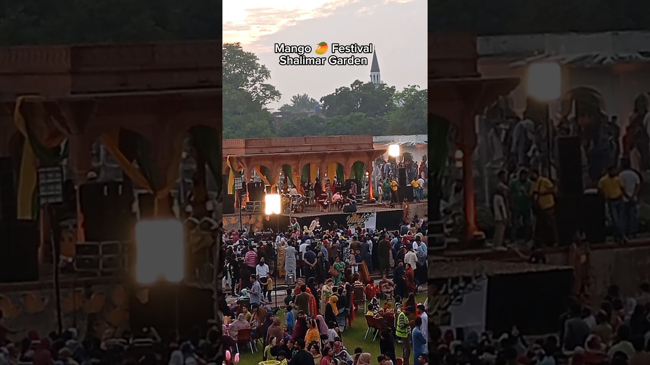🥭 Mango Festival At Shalimar Garden Lahore 