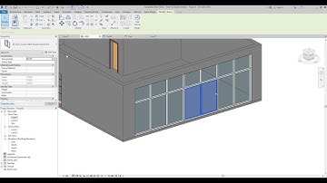 How to Add Glass Doors to Curtain Walls in Revit