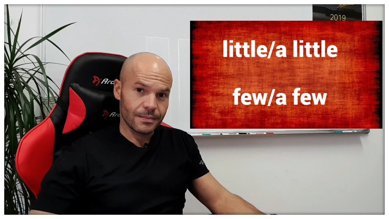 anglicky MÁLO a TROCHU - little/a little, few/a few