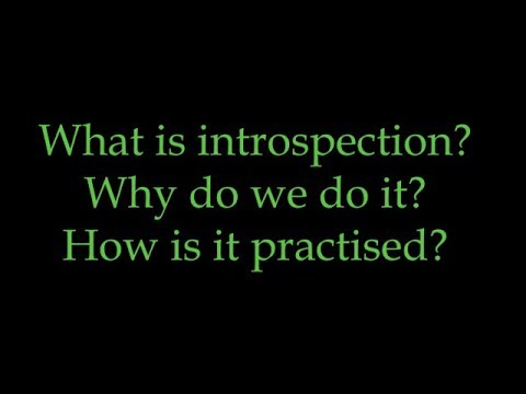 Video: What Is Introspection?