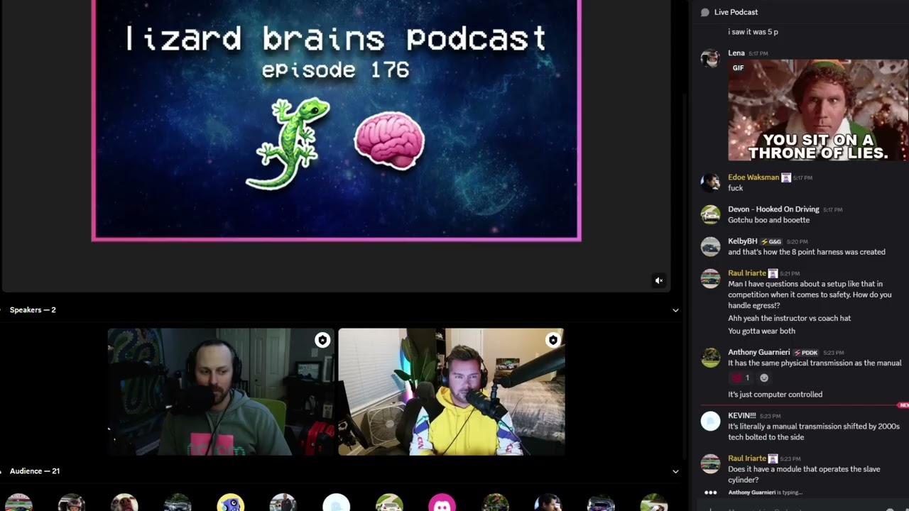 Lizard Brains Podcast Episode 176: We're Hooked On Driving