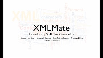XMLMate: Evolutionary XML Test Generation