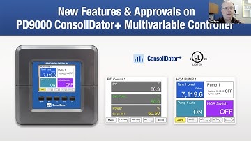 New Features & Approvals on PD9000 ConsoliDator+ Multivariable Controller - Rebroadcast