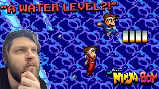 Luca Plays: Super Ninja Boy Pt.2 | Water Level w/ AlmostGoodEnoughGaming (Retro) screenshot 5
