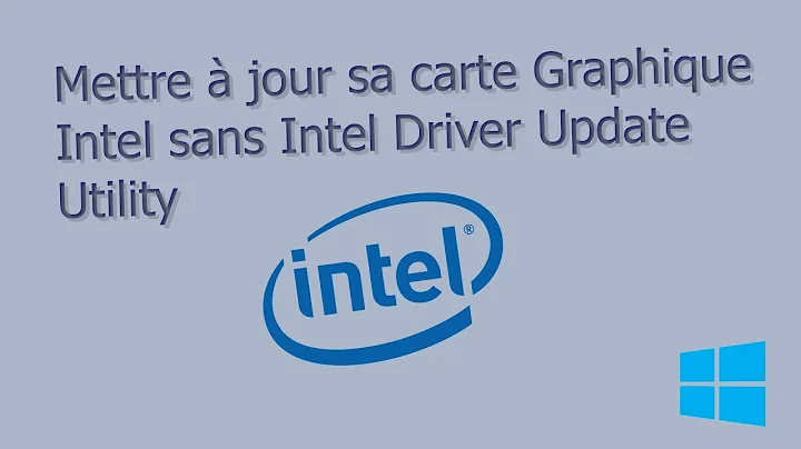 Actualizar Tarjeta Gráfica Intel sin Software
