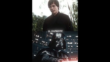 BOBF Luke Skywalker Vs ROTJ Darth Vader#shorts #starwars #darthvader #anakinskywalker #lukeskywalker