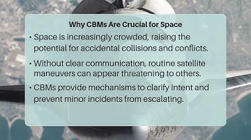 How Do Confidence-Building Measures Work In Space?