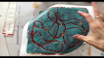 String Prints on Your Gel Plate – Tutorial Tidbits