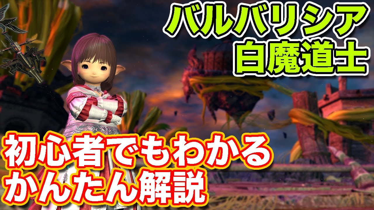 【FF14】バルバリシアに白魔道士(ヒーラー)で挑戦【暁月のフィナーレ討滅戦】