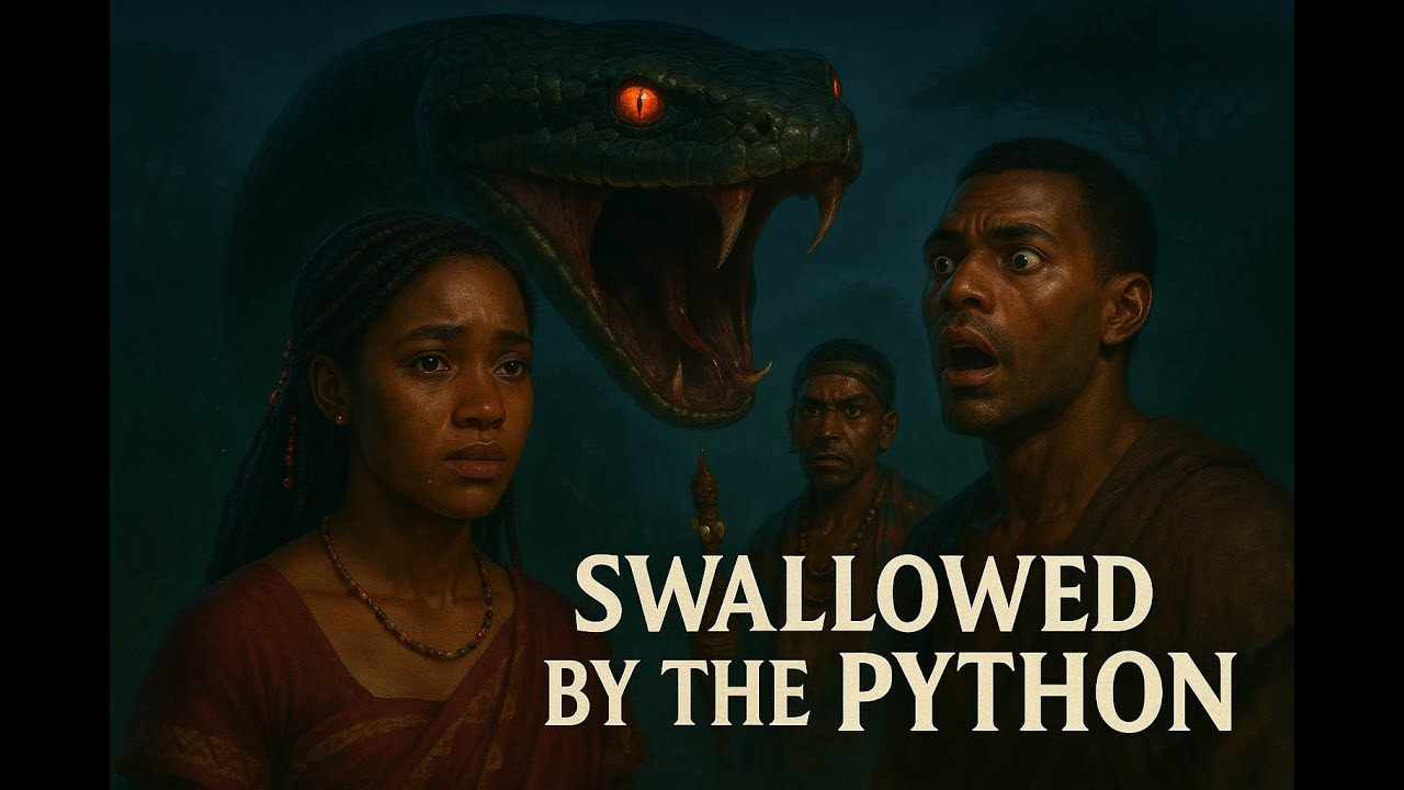 swallowed by the python - YouTube