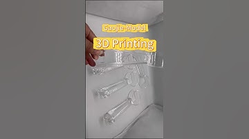 custom clear transparent 3d printing precision prototyping and manufacturing #gaojie #3dprinting