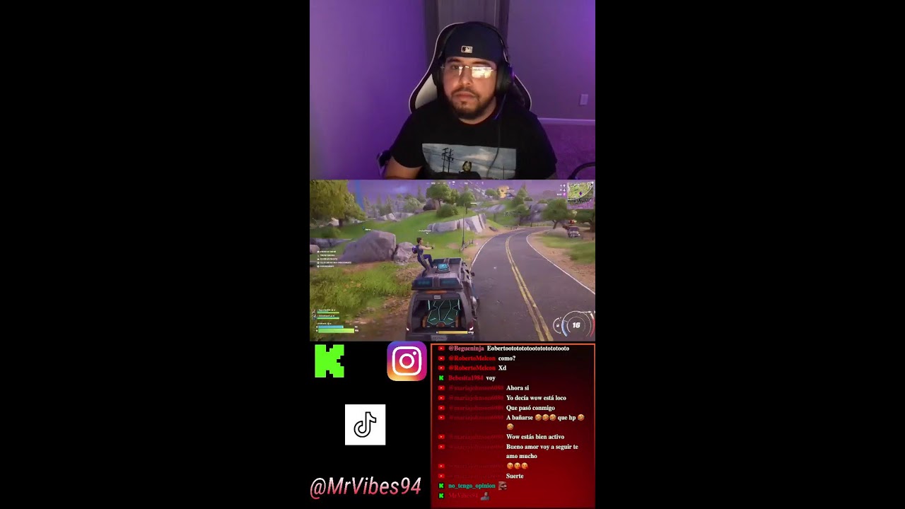 EMPEZANDO LA SEMANA JUGANDO "FORTNITE" 