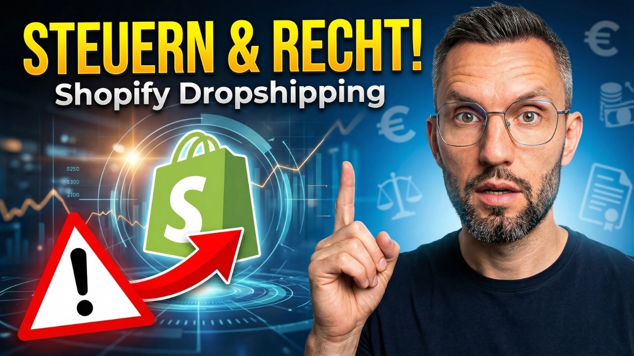 Steuern & Rechtliches: Shopify Dropshipping (DARAUF MUSST DU ACHTEN!)