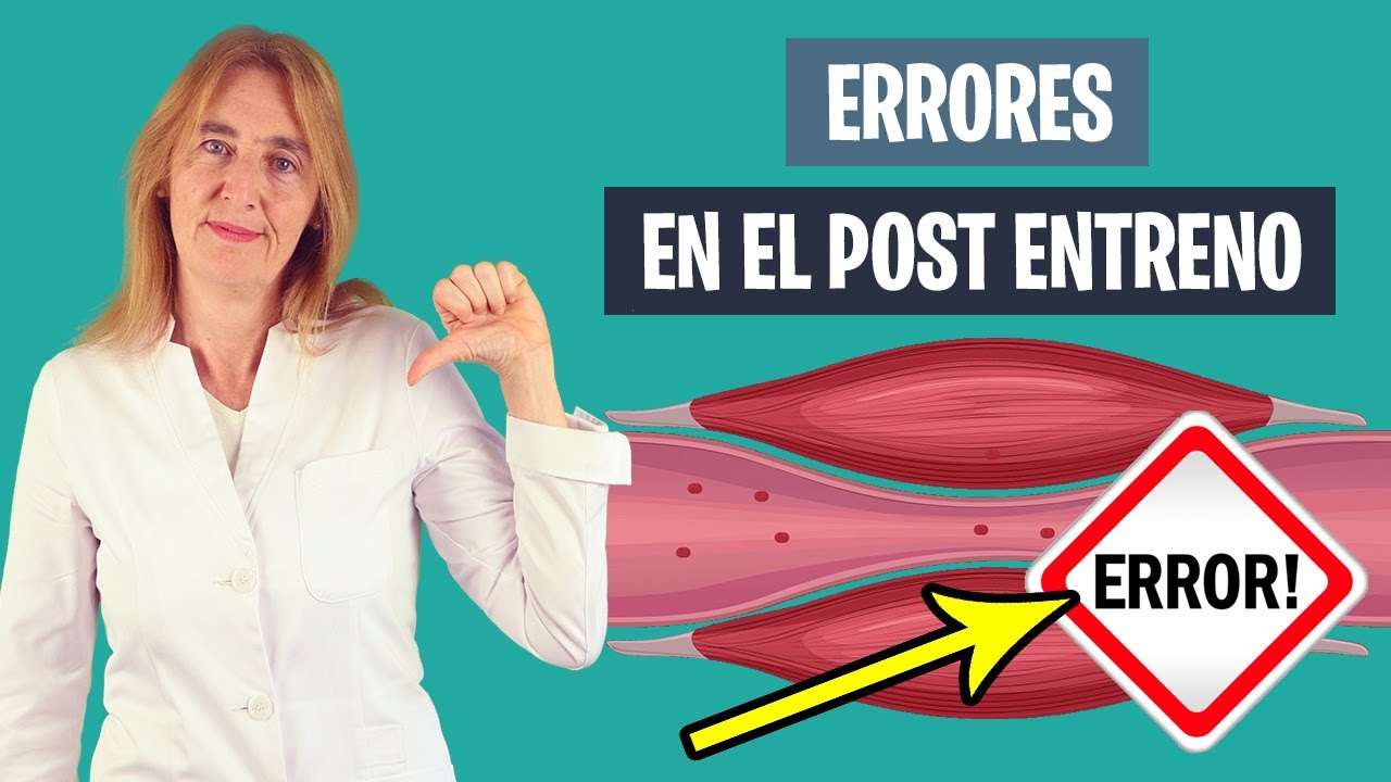 EVITA estos ERRORES POST-ENTRENAMIENTO | Errores que limitan tu recuperación | Nutrición deportiva
