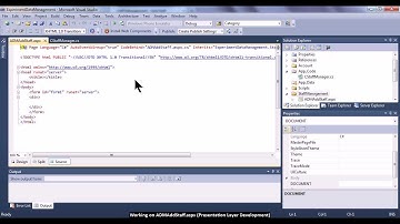 Topic 1.6 Part 1 ADMAddStaff.aspx web form development (Presentation File)