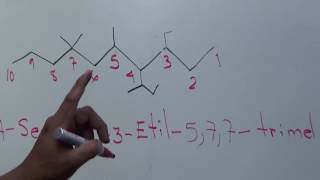 Nomenclatura IUPAC de alcanos