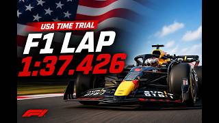 F1 USA Time Trial | 1:37.426 Lap (Clean Run)
