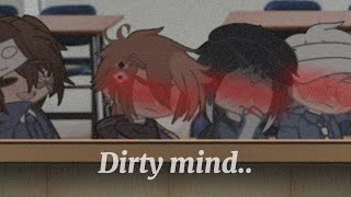 Dirty mind meme •school au• || soukoku || shin soukoku || dazai x chuuya|| akutagawa x atsushi ||bsd