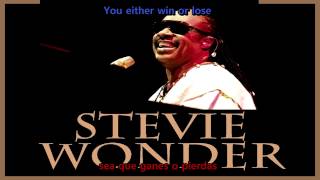 Stevie Wonder - All in love is fair/Todo en el amor se vale