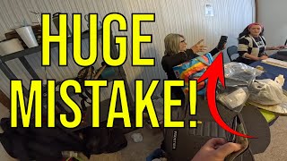 I Screwed Up At This Sale-it Cost Me Hundreds!