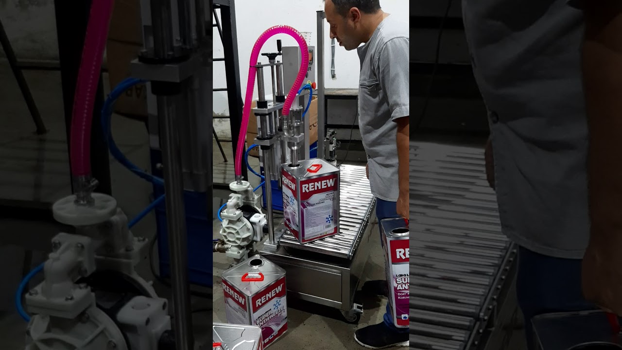 DOLUM MAKİNASI LOADCELLİ 30 KG YARI OTOMATİK