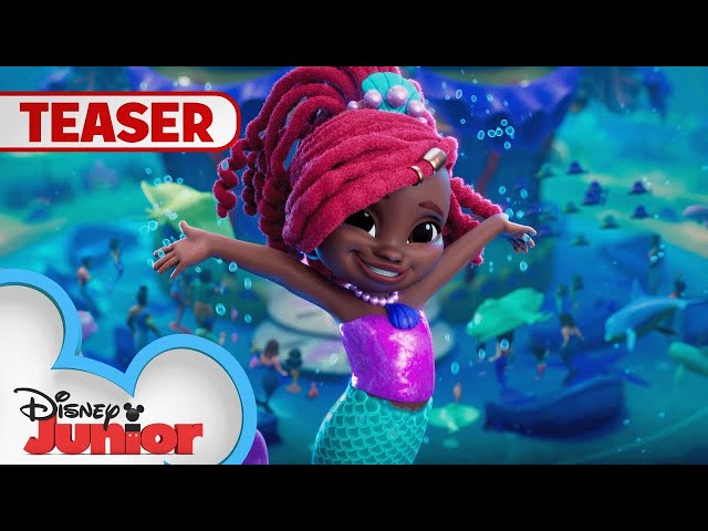 Meet Disney Junior's Ariel 🧜🏾‍♀️ | Teaser | @disneyjunior class=