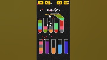 Water sort puzzle level 4944