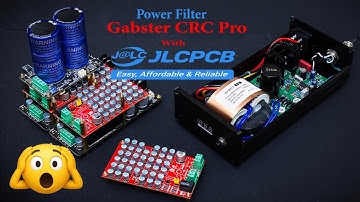 Gabster CRC Pro Power supply filter, with JLCPCB / Very Low ESR