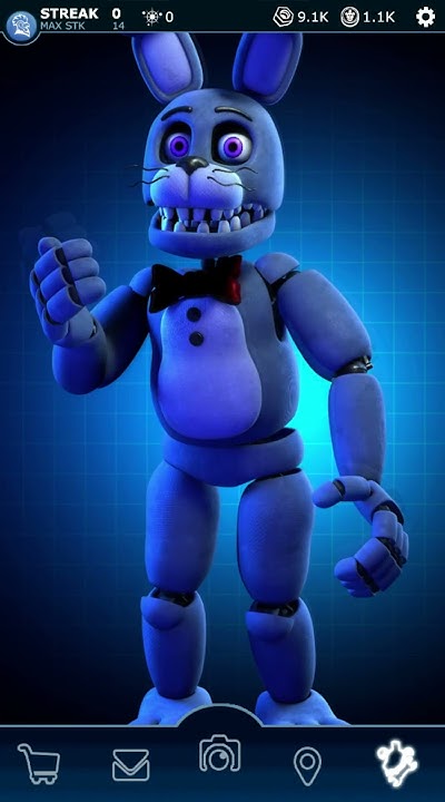 Stylized Unwithered Bonnie FNAF Workshop Animation - YouTube