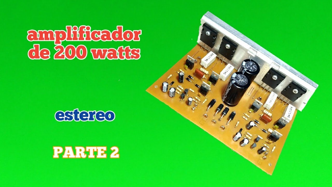 Comment fabriquer un amplificateur maison