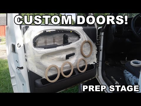 EASY CUSTOM DOOR PANEL BUILD - PREP STAGE - COLOSSUS