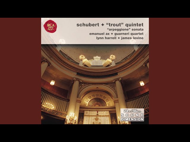 Schubert - Quintette "La Truite": 4e mvt (Thème & variations) : Emanuel Ax / Julius Levine / Mbres Quatuor Guarneri