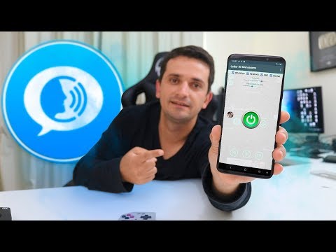 Como ESCUTAR suas MENSAGENS em VOZ Alta!! Whatsapp, Facebook, SMS ETC