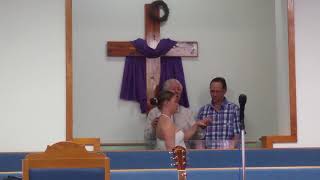 Rabecca's rededication baptism