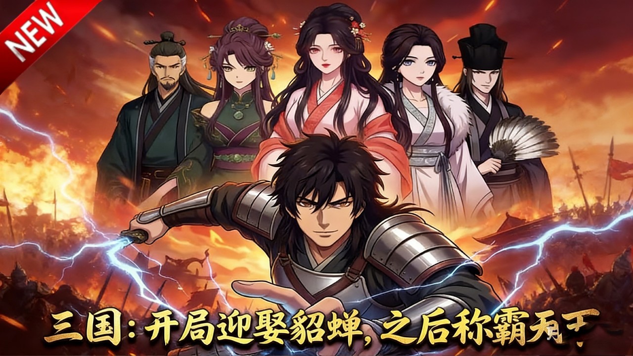 💥【新番上线】穿越成三国第一猛男，段羽开局被貂婵问：“夫君为何这么快？”《三国：开局迎娶貂蝉，之后称霸天下》全集 Multi SUB #热血 #漫剧 #动漫魔女