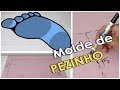 DIY Molde "PEZINHO" para Tapetes de Frufru | FAÇA VOCÊ MESMO