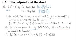 7.A.6 The adjoint and the dual