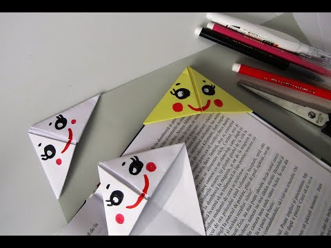 Semne de carte, origami ușor/Bookmarks, light origami.