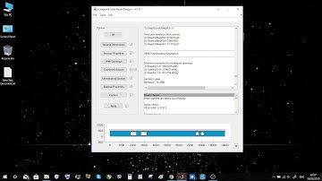 FLEXiBEAM tutorial 1 - Composite and non-composite perforated beams according to SCI P355