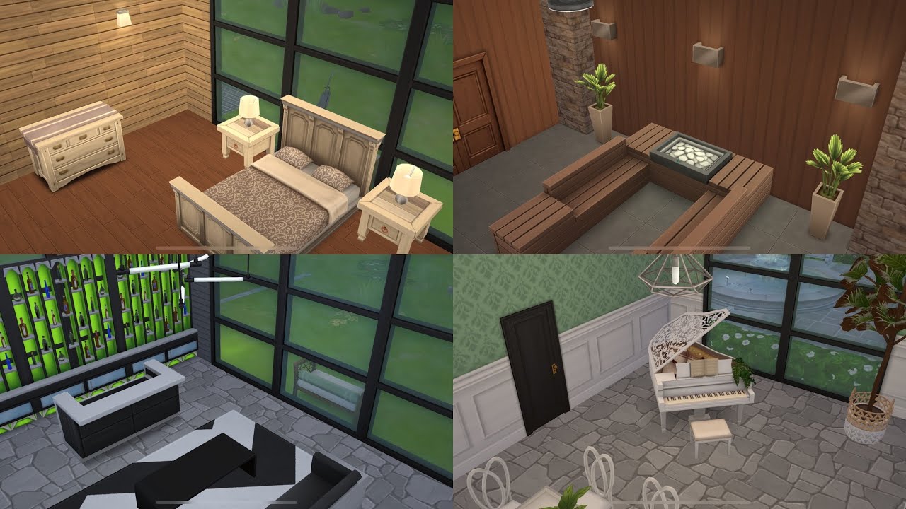 The Sims Mobile: Mansion Room Rennovations |  Speed Build