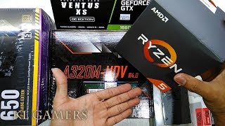 AMD Ryzen 5 2600 ASRock A320M-HDV R4.0 A400 SSD msi VENTUS XS OC GTX 1660Ti 650W TUF Gaming RIG 2019