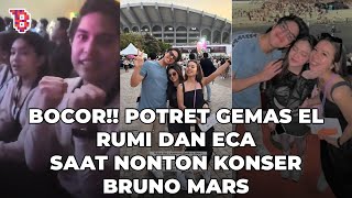 Bocor, potret kedekatan El Rumi dan eca Aura saat nonton konser Bruno Mars, emang boleh se n