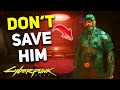 Cyberpunk 2077  why you should not save brick in the pickup