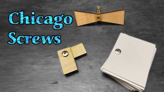 Chicago Screws - Bind paper, make hinges and rotary axles