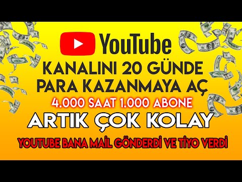 YOUTUBE KANALINI 20
