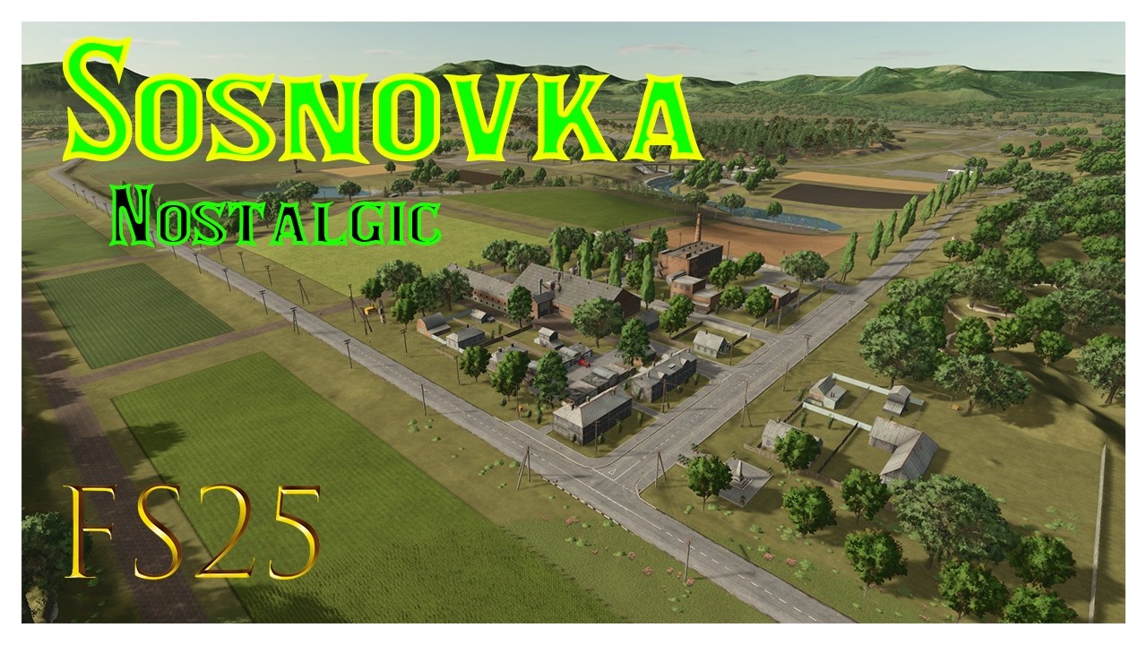 FS25 Sosnovka Map Tour!!!!