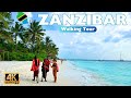 Zanzibar coastal 4k walking tour   nungwi beach to kendwa