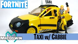 * TAXI with CABBIE 2021 * | Fortnite 4 inch Action Figure Review | Jazwares