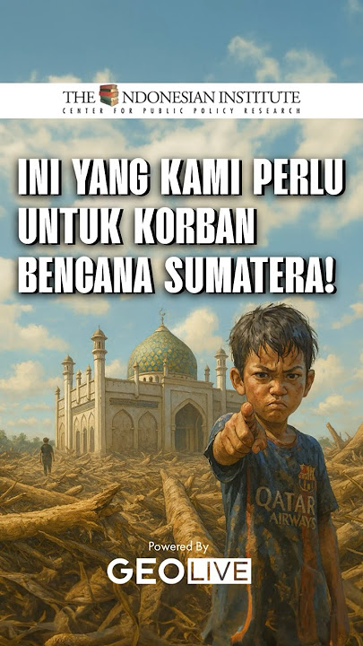 Banjir Sumatera: Ini yang Kurang dari Manajemen Bencana Kita❗ #shorts